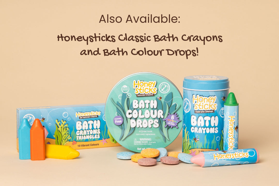 Honeysticks Bath Crayon Triangles
