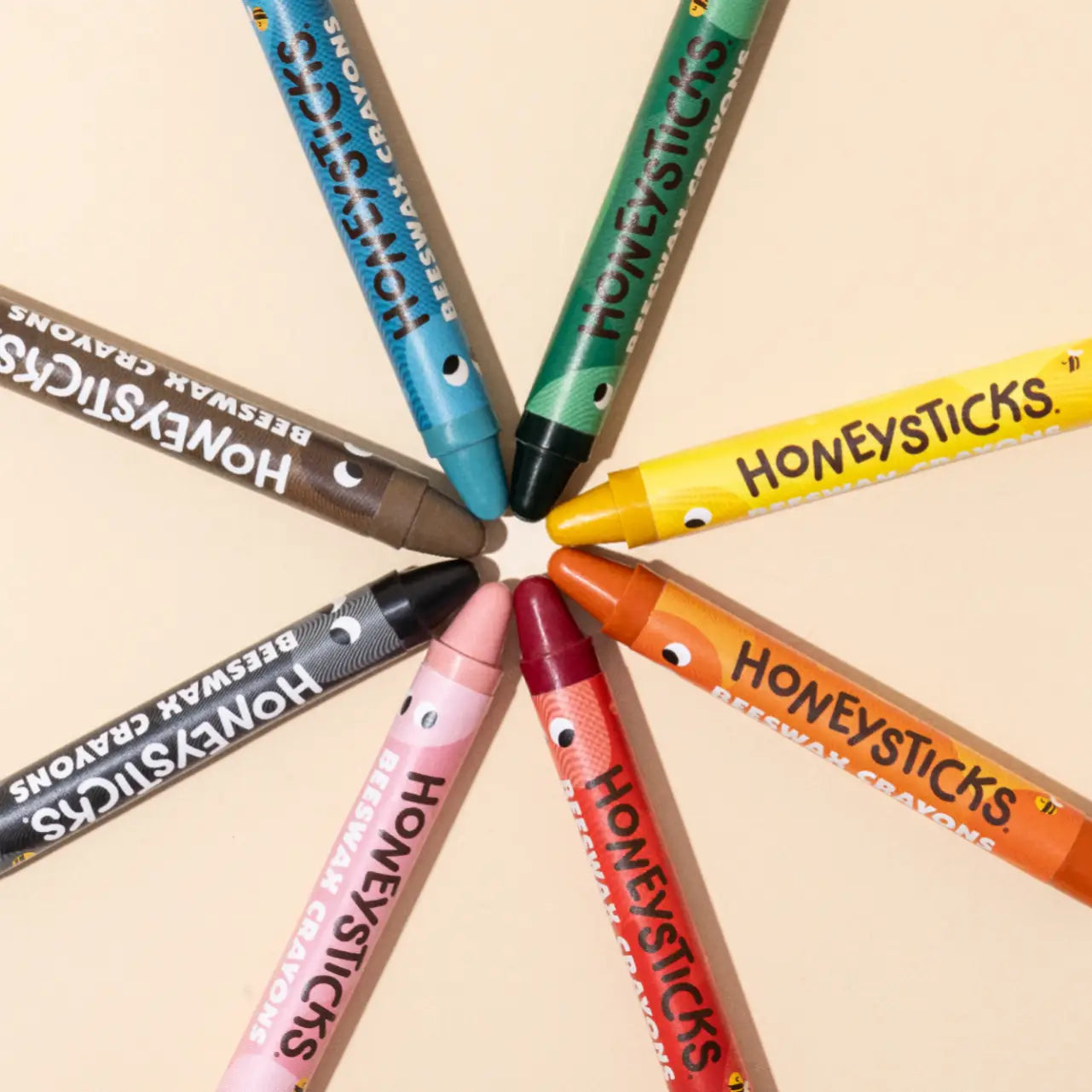 Honeysticks Beeswax Crayons Jumbos 8pk