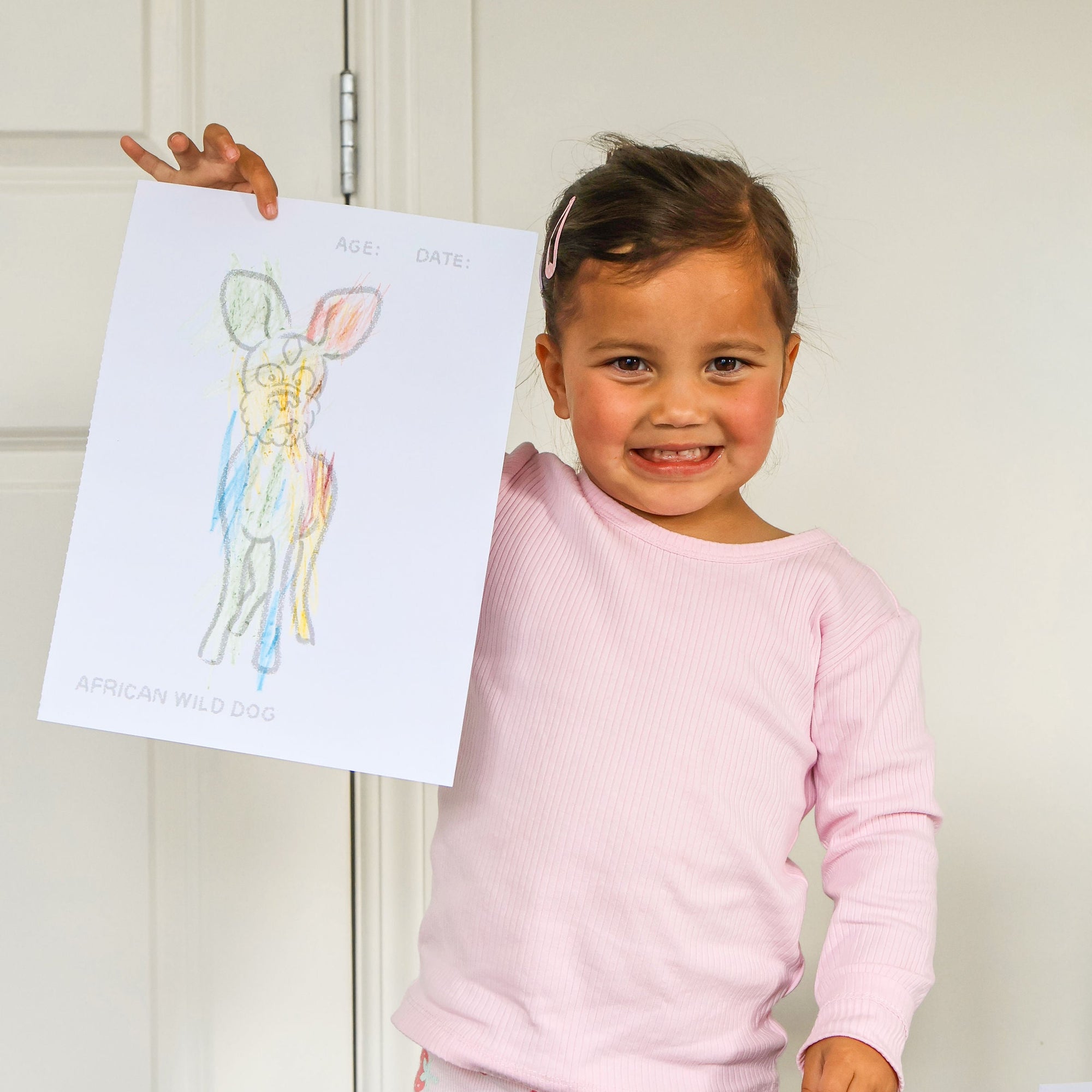 Young Explorers Colouring Set - Endangered Animals - Ages 3+ (10% off)