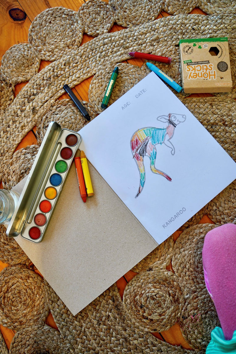 Toddlers First Colouring Book - An Aussie Adventure